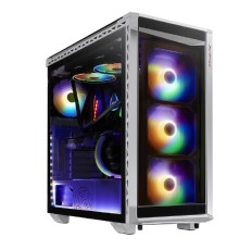 XPG BATTLECRUISER WHITE (BATTLECRUISER-BKCWW) (Midi-Tower, белый, TG*4, 120mm ARGB fan*4)