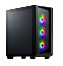 XPG CRUISER BLACK (CRUISERST-BKCWW) (Midi-Tower, черный, TG, 120mm ARGB fan*3)