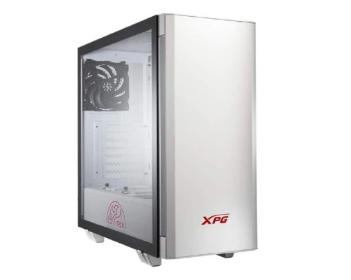 [корпус] XPG INVADER WHITE (INVADER-WHCWW) (Midi-Tower, белый, TG, 120mm fan*2)