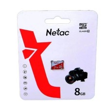 Micro SecureDigital 8GB Netac P500 ECO <NT02P500ECO-008G-S>  (без SD адаптера)