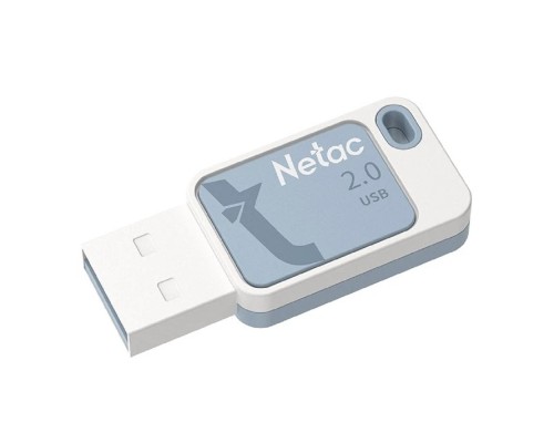 [Носитель информации] Netac USB Drive 32GB UA31 <NT03UA31N-032G-20BL>, USB2.0, голубая