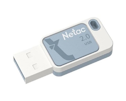 [Носитель информации] Netac USB Drive 4GB UA31 <NT03UA31N-004G-20BL>, USB2.0, голубая