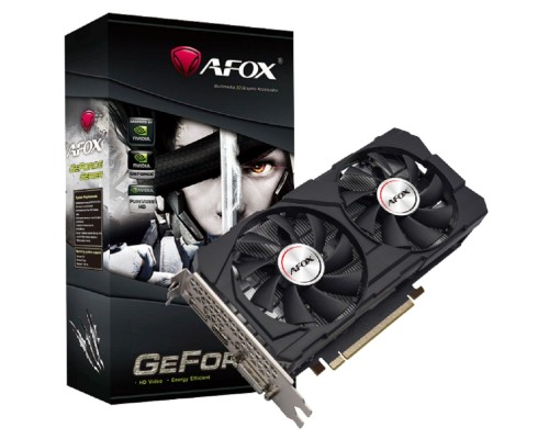[Видеокарта] Видеокарта AFOX GTX1660TI 6Gb 192bit GDDR6 DP/DVI/HDMI  ATX Dual Fan (AF1660TI-6144D6H4) RTL