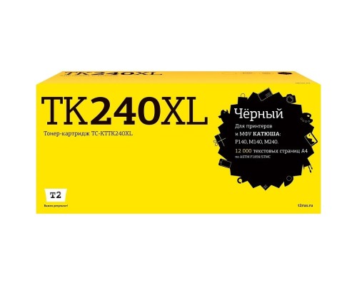 [Расходные материалы] T2 TC-KTTK240XL Картридж T2 для Катюша P140/M140/M240 (12000стр.) с чипом TK240XL