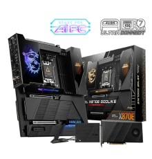 Материнская плата MSI MEG X870E GODLIKE X870, AM5, 4*DDR5, 2*PCIEx16, 1*PCIEx4, 7*M.2, 7*TypeC, 8*USB3.2Gen2, 4*USB3.2Gen1, 4*USB2.0, 4*SATA3.0, 10G, 5G, 2*Type-C(DP), E-ATX, RTL