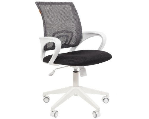 [Офисные кресла] Офисное кресло Chairman 696 Россия белый пластик TW-12/TW-04 серый SL N (7156643)
