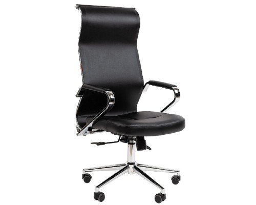 [Офисные кресла] Офисное кресло Chairman 702 Россия экопремиум чёрный (7171917)