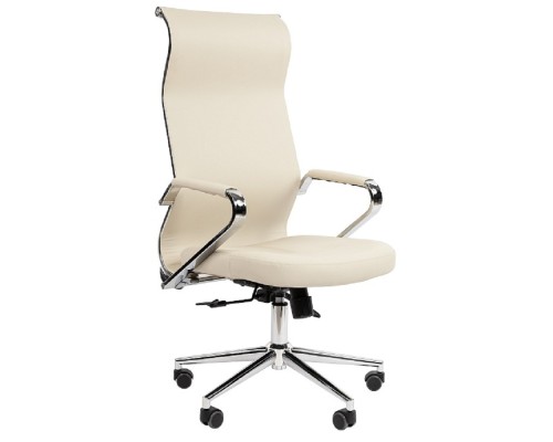 [Офисные кресла] Офисное кресло Chairman 702 Россия экопремиум бежевый (7171919)