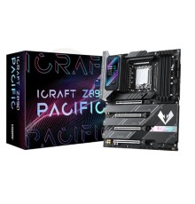 MAXSUN MS-iCraft Z890 Pacific DEMO (Socket 1851, ATX, 4*DDR5(256Gb), DP/HDMI, 4*SATA3, 4*M.2, 4xPCI-Ex16, 2*Type-C, 9*USB 3.1, LAN 1*5G, BT 5.4, Wi-Fi 7, SPDIF, black, RTL)