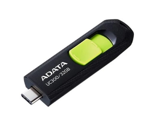 [Носитель информации] A-DATA Flash Drive 32GB <ACHO-UC300-32GRBK/GN> UC300, Type-C