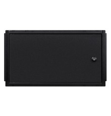 Серверный шкаф настенный RackMann 6U (600x600),  глухая перед. дверь, глухая зад. стенка, черный