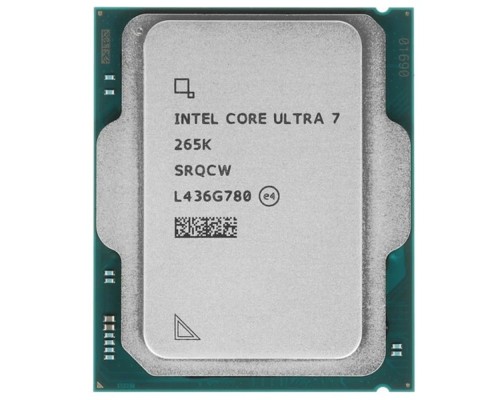 [Процессор] Центральный Процессор Intel Core Ultra 7 265K OEM (Arrow Lake, C20(12EC/8PC)/T20, 3,3/5,5GHz, GPU Intel Graphics, L2 36Mb, Cache 30Mb, TDP 125/250W, S1851)