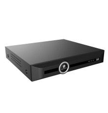 Видеорегистратор 32 канала, битрейт 160Мбит/с/48Мбит/с, декодирование камер до 8Мп, 4?SATA III 3.5'', 10ТБ макс, аудио интерфейсы, без тревожных интерфейсов, дублирующиеся 1?HDMI/1?VGA, 2?10/100/1000B