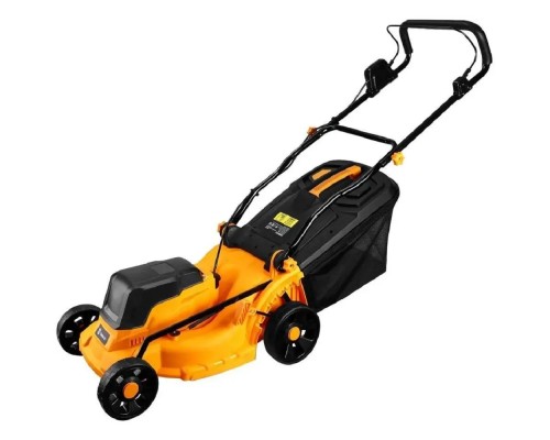 [Газонокосилка] DEKO DKLM40V Газонокосилка аккумуляторная бесщеточная [083-2018] { 2х20В, 2x4.2 A ч, двойное з/у, 370мм }