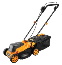 DEKO DKLM20V Газонокосилка аккумуляторная бесщеточная [083-2019] { 20В, 2x4.2 А ч, з/у, 320мм }