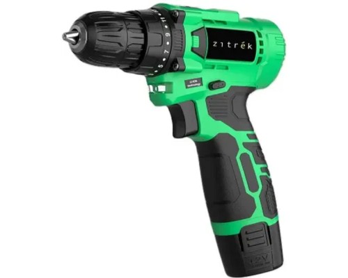[Дрели, Шуруповерты, Гайковерты] Дрель-шуруповерт аккумуляторная Zitrek Green Li Plus, 12В, 1x1.5Ач [083-1021]