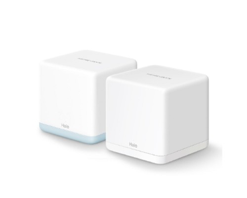 [Mercusys] Mercusys Halo H1200G(2-pack) AC1200 Домашняя Mesh Wi-Fi система ISP PROJ