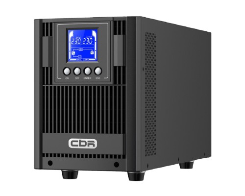 [ИБП] ИБП CBR ESSENCE ESN-1500 [Online 1500 VA / 1500 W, Tower, 4 x EURO, LCD, HID-USB, RS232, EPO, SNMP slot]