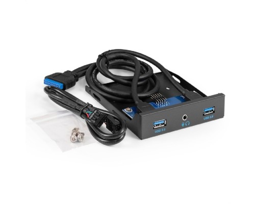 [Контроллер] Exegate EX298351RUS Планка USB на переднюю панель ExeGate U3H-627S, 3,5