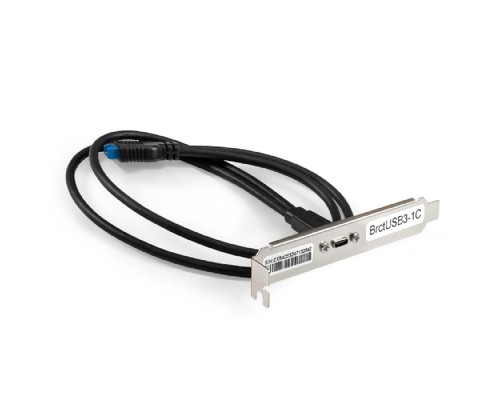 [Контроллер] Exegate EX298296RUS Планка портов в корпус Type-C ExeGate BrctUSB3-1C (USB 3.2 Gen1 20pin (IDC 20pin F) --> USB 3.2 Gen1 Type-Cf, кабель 30см)