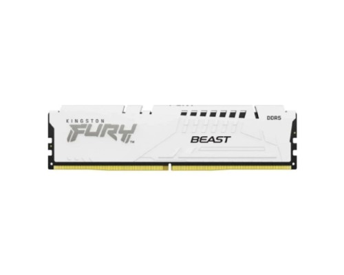 [Модуль памяти] Kingston DDR5 16GB 6000MHz KF560C36BWE2-16 Fury Beast White Expo RTL PC5-48000 CL36 