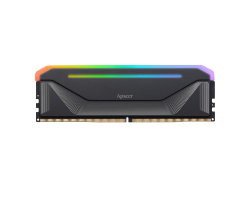 [Модуль памяти] Оперативная память Apacer  DDR5  32GB  6200MHz DIMM NOX RGB Black Gaming Memory CL40 1.35V (Retail) 2048*8  Heat Sink (Retail) 3 years (AH5U32G62C532NBAA-1)