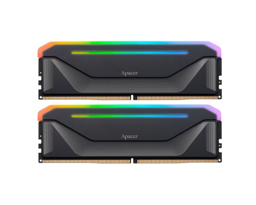 [Модуль памяти] Apacer DDR5 32GB 6800MHz DIMM NOX RGB Black Kit (2x16GB) AH5U32G68C592NBAA-2