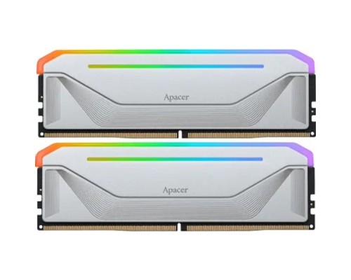 [Модуль памяти] DDR5 DIMM 6200-40 2048x8 64GB 1.35V OC NOX RGB Silver w/HS RP-K2 AH5U64G62C532NWAA-2