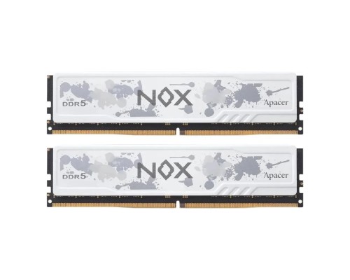 [Модуль памяти] DDR5 DIMM 6200-40 2048x8 32GB 1.35V OC NOX White DDR5 w/HS RP-K2 AH5U32G62C532MWAA-2