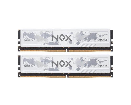 [Модуль памяти] DDR5 DIMM 6200-40 2048x8 64GB 1.35V OC NOX White DDR5 w/HS RP-K2 AH5U64G62C532MWAA-2