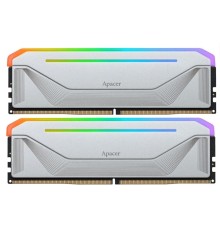 DDR5 DIMM 6400-32 2048x8 32GB 1.4V OC NOX RGB Silver w/HS RP-K2 AH5U32G64C552NWAA-2