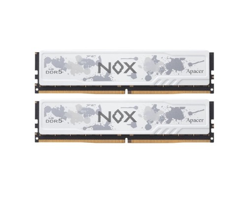 [Модуль памяти] DDR5 DIMM 6400-32 2048x8 64GB 1.4V OC NOX White DDR5 w/HS RP-K2 AH5U64G64C552MWAA-2