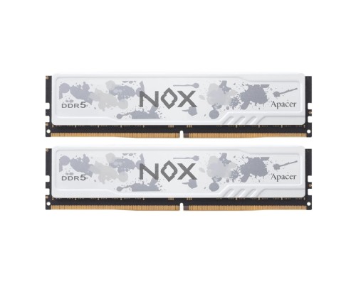 [Модуль памяти] DDR5 DIMM 6400-36 2048x8 32GB 1.4V OC NOX White DDR5 w/HS RP-K2 AH5U32G64C652MWAA-2