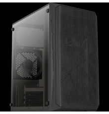 Formula CS-107 Black (mATX, без БП, Window, USB3.0 x1, USB2.0 x1, 12cm black fan x 1)