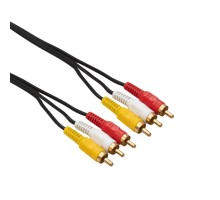 Bion Кабель аудио, 3RCA - 3RCA, 1.8 м [BXP-CCV-539-018M]