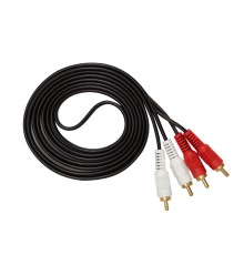 Bion Кабель аудио, 2RCA - 2RCA, 1.8 м [BXP-CCA-2R2R-018M]