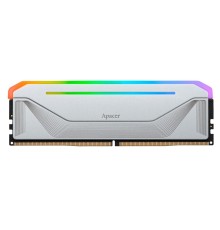 Оперативная память Apacer  DDR5  32GB  5600MHz DIMM NOX RGB White Gaming Memory (PC5-41600) CL40 1.25V (Retail) 2048*8  Heat Sink (Retail) 3 years (AH5U32G56C522NWAA-1)