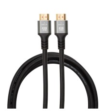 Bion Кабель HDMI v2.1, 19M/19M, 3D, 8K UHD, экран, 2 м, черный [BXP-HDMIV21-2M]