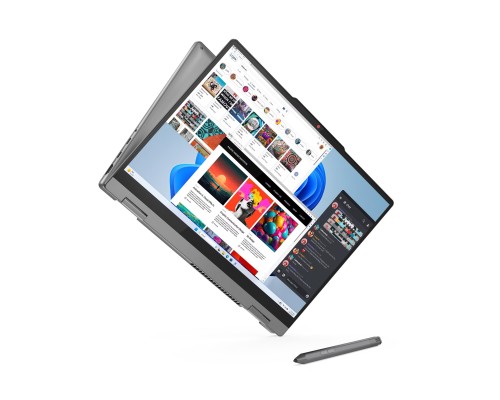 [Ноутбук] Lenovo IdeaPad 5 2-in-1 14IRH9 [83KX0041PS] (КЛАВ.РУС.ГРАВ.) Luna Grey 14