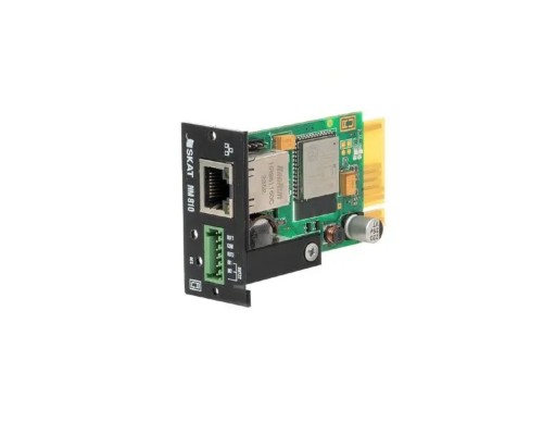 [Дополнительное оборудование Бастион] БАСТИОН SNMP-модуль NM810 SKAT UPS серии RACK  мощностью от 1 до 3 кВА (2147)