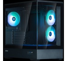 Корпус для ПК Zalman P30 Black V2 mATX Mini Tower PC Case, ARGB Fanx3 