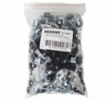 Rexant (04-2686) Комплект крепежа винт+шайба+гайка M6x16 (100 шт)