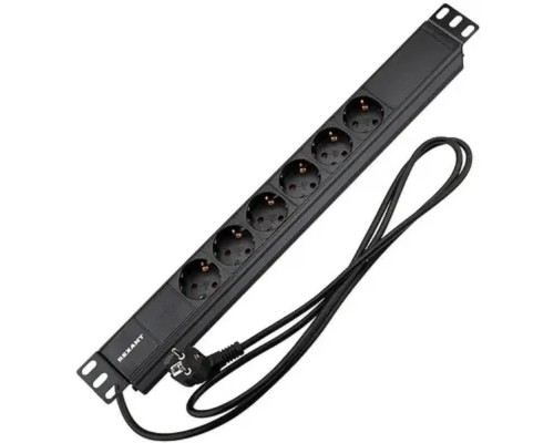 [Розетки и патч-панели] Rexant (04-0101-1) Блок распределения питания для 19