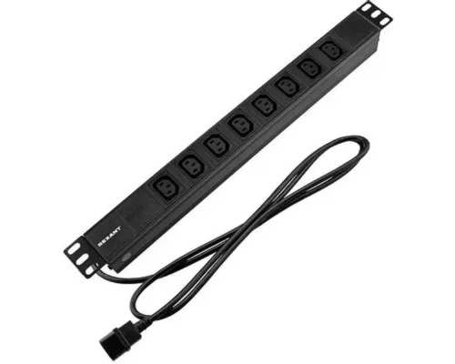 [Розетки и патч-панели] Rexant (04-0304-1) Блок распределения питания для 19