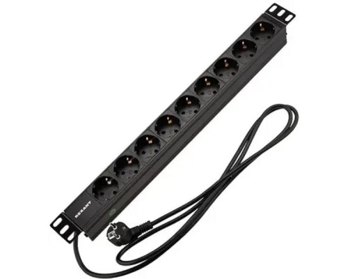 [Розетки и патч-панели] Rexant (04-0105-1) Блок распределения питания для 19