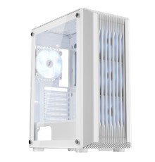 1STPLAYER BULLET HUNTER H6 ARGB White / ATX / 4x120mm ARGB fans / H6-WH-4F7-W