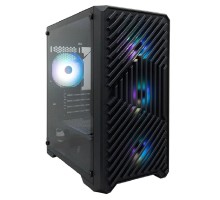 1STPLAYER TRILOBITE T5 ARGB Black / mATX / 4x120mm ARGB fans / T5-BK-4F7