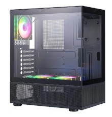 1STPLAYER MIKU Mi7-A ARGB Black / ATX / 3x120mm ARGB fans / Mi7-A-BK-2FC7R-1FC7