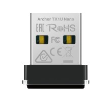 TP-Link Archer TX1U Nano Сверхкомпактный USB-адаптер с поддержкой Wi-Fi AX300