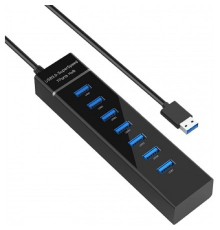 KS-is KS-569A USB хаб 7xUSB 3.0 F в USB 3.0 Type A M с блоком питания